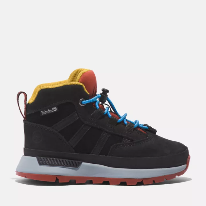 Euro Trekker Mid-Shoe for Toddler in Black