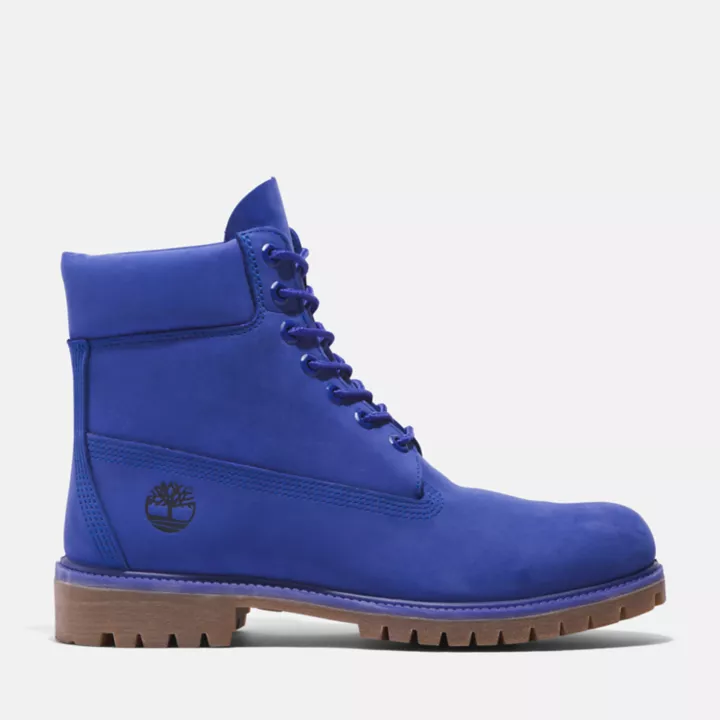 Timberland 50th Edition Premium 6-Inch Waterproof Boot for Men in Blue