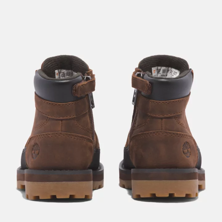 Courma Kid Boot for Toddler in Dark Brown