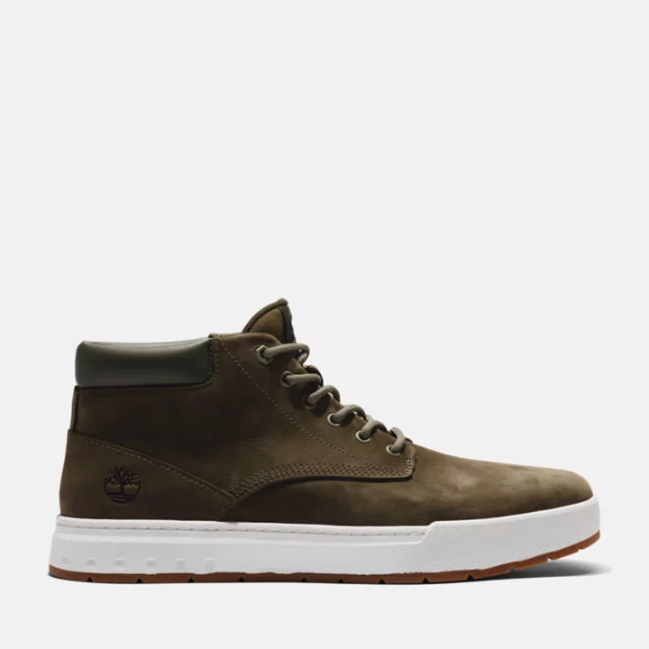Maple Grove Leather Chukka for Men in (Dark) Green