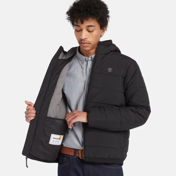 Garfield Thermarange Puffer Jacket for Men in Black