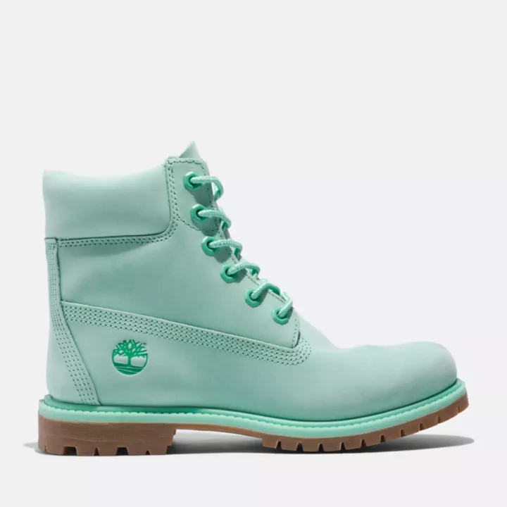 Timberland 50th Edition Premium 6-Inch Waterproof Boot for Women in Teal