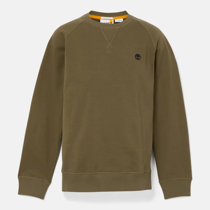 Exeter River Crewneck Sweatshirt for Men in Green