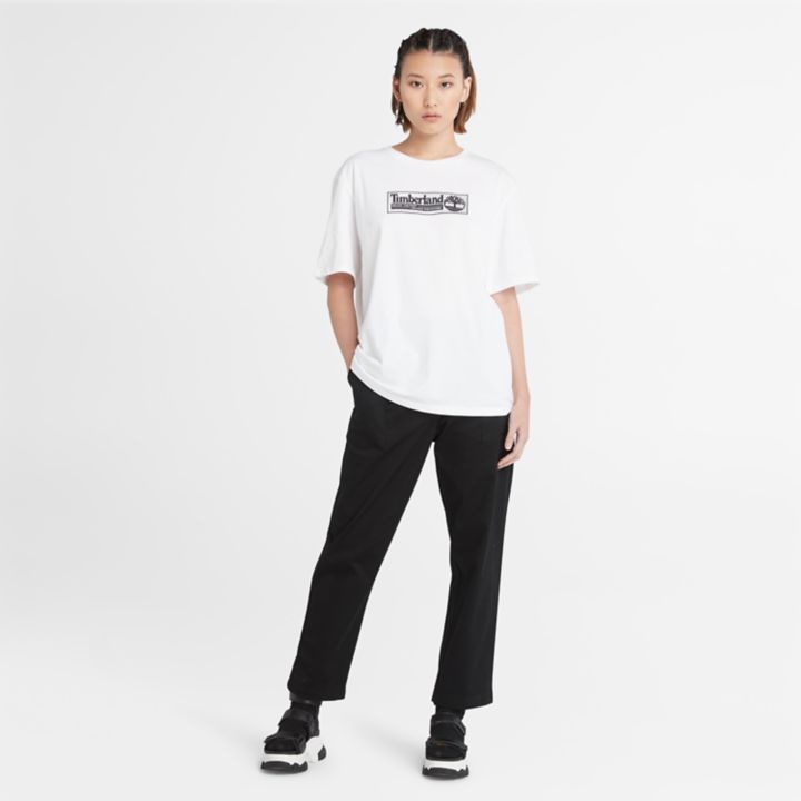 All Gender Comic Graphic T-Shirt in White