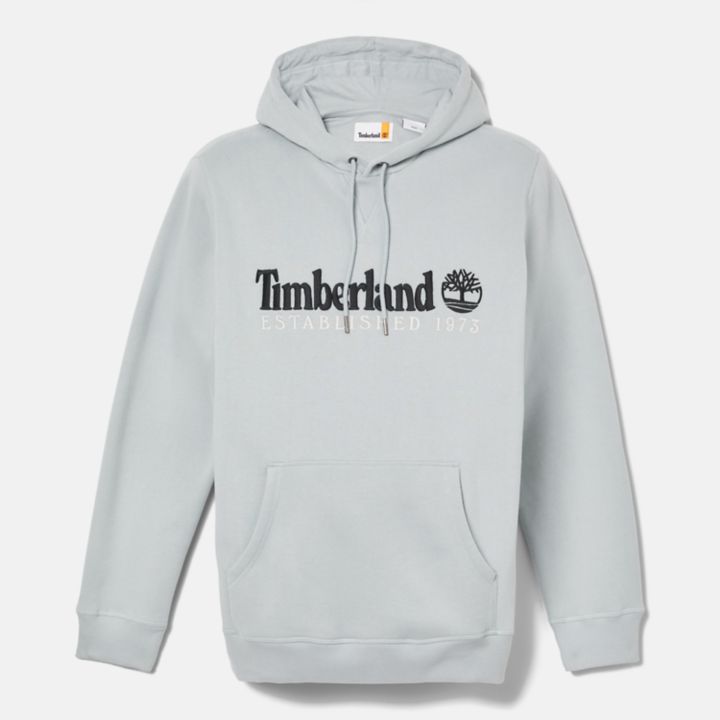 Timberland 50th Anniversary Hoodie Sweatshirt in Light Grey