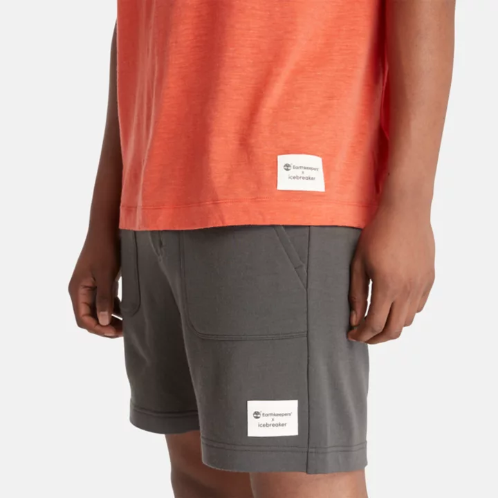 Timberland x Icebreaker Merino Linen Polo for Men in Orange