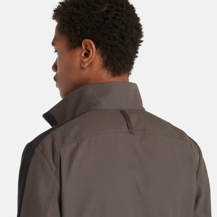 Timberland x Icebreaker Merino Cotton Jacket for Men in Dark Grey