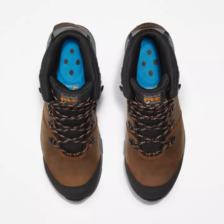 Switchback Composite-Toe Work Hiker for Men in Brown