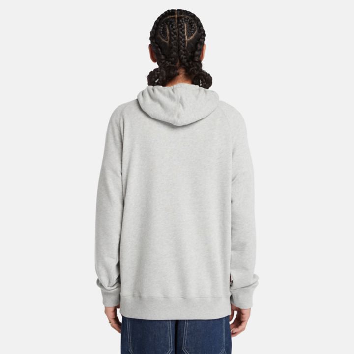 Exeter River Hoodie Sweatshirt for Men in Grey