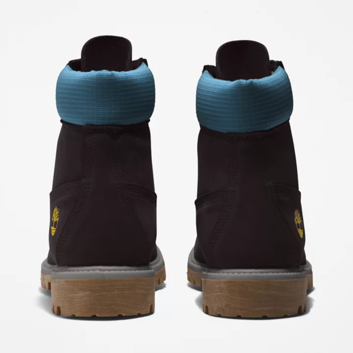 Bottine 6-inch Timberland Premium pour homme en noir/bleu