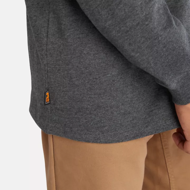 Timberland PRO Core Logo LS T-Shirt for Men in Grey