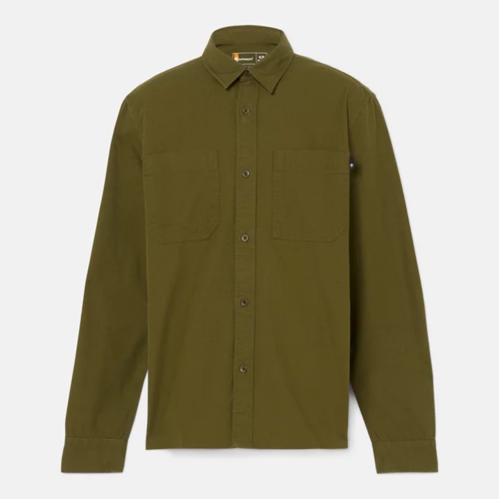 Windham Cotton Shirt for Men in Green