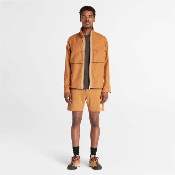 Timberland x Icebreaker Merino Cotton Jacket for Men in Orange
