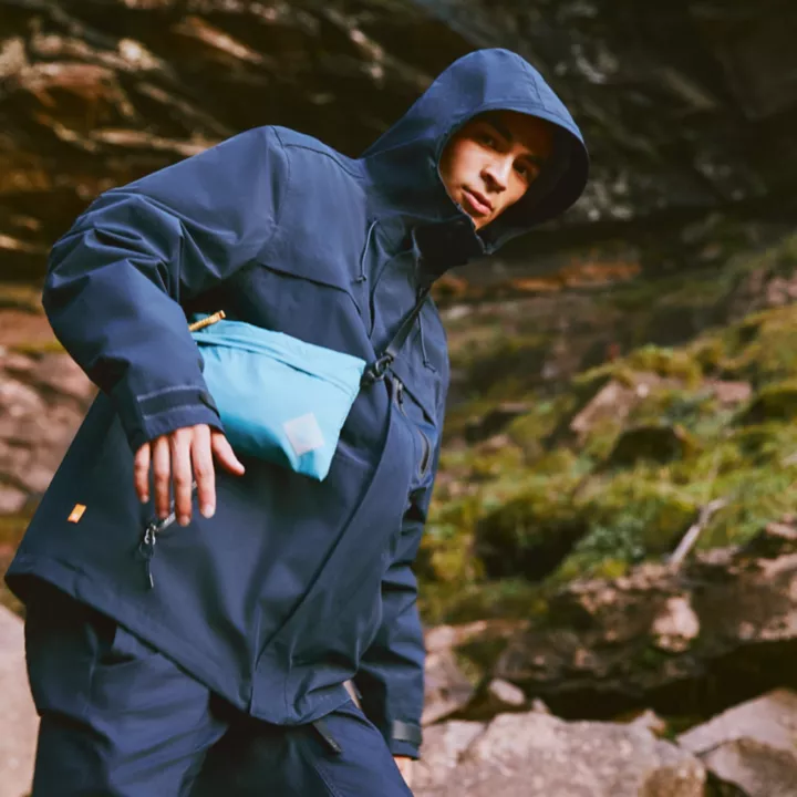 All Gender Lightweight Travel Crossbody in Teal