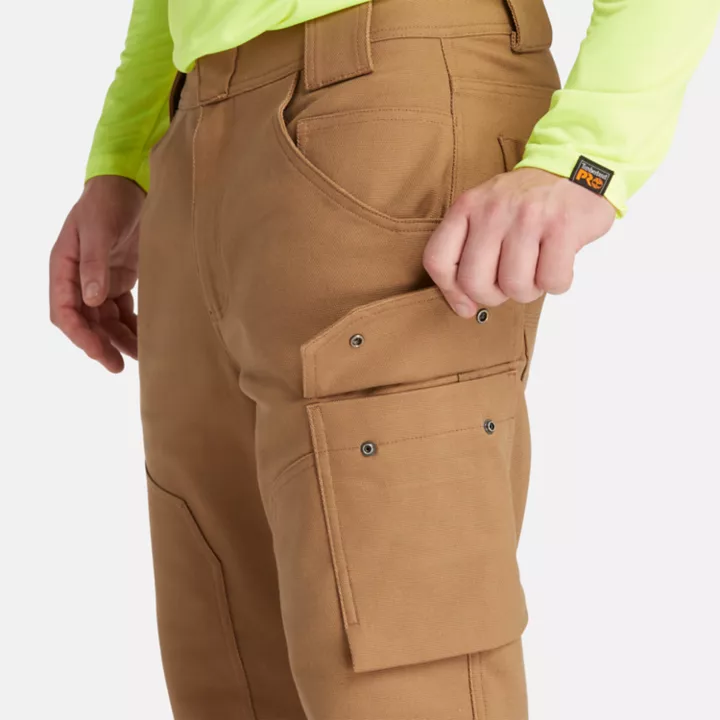 Timberland PRO Morphix Double-front Utility Trousers for Men in Yellow