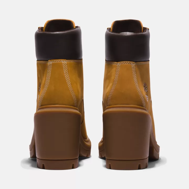 Allington Height Lace-Up Boot for Women in Yellow