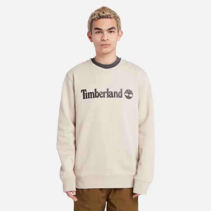 Wind, Water, Earth, and Sky Sweatshirt for Men in Beige