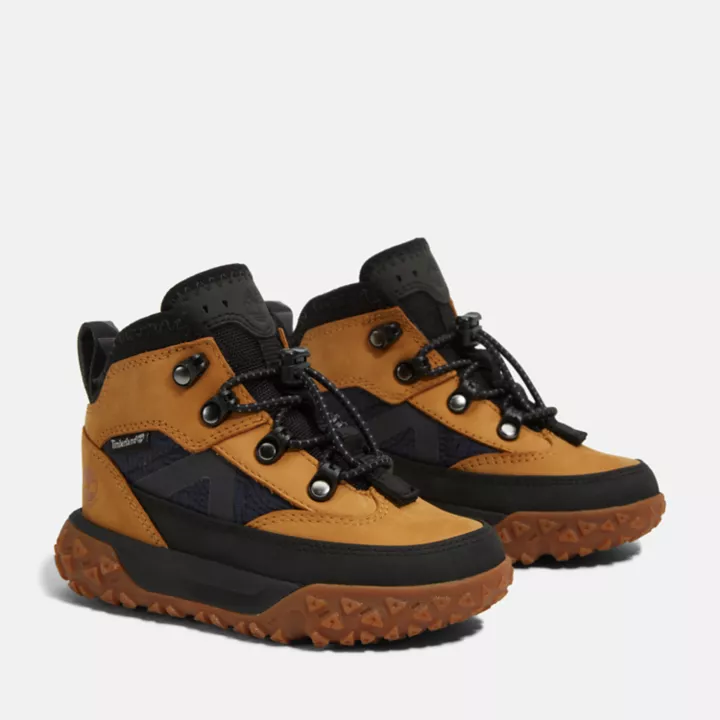 GreenStride Motion 6 Waterproof Shoe for Toddler in Yellow