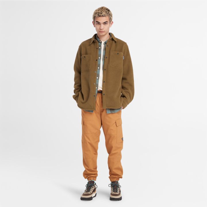 Utility Cargo Jogger for Men in Orange