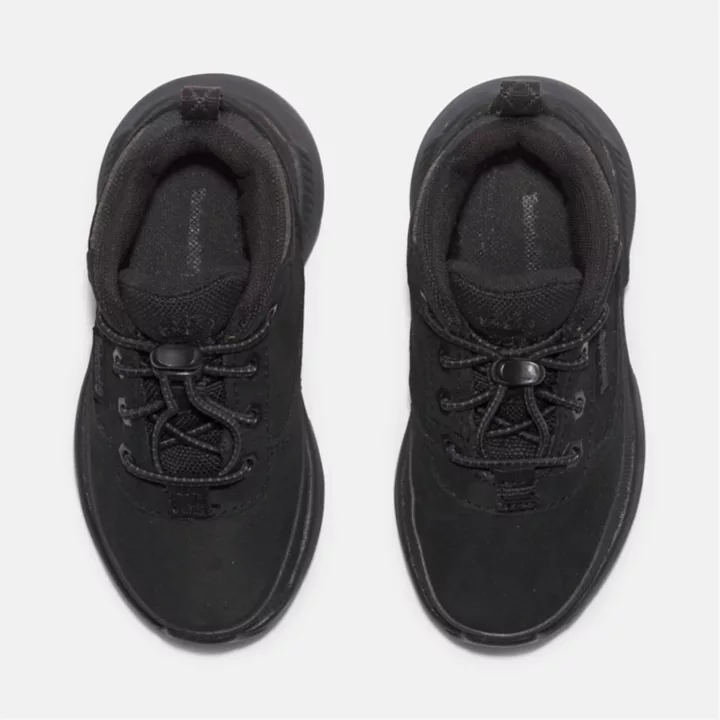 Field Trekker Leather Trainer for Toddler in Black