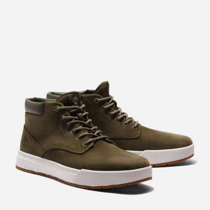 Maple Grove Leather Chukka for Men in (Dark) Green