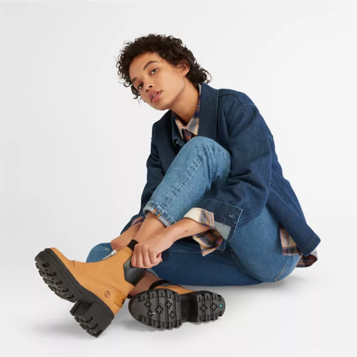 Chore Hemp Denim Jacket for Women in Dark Blue