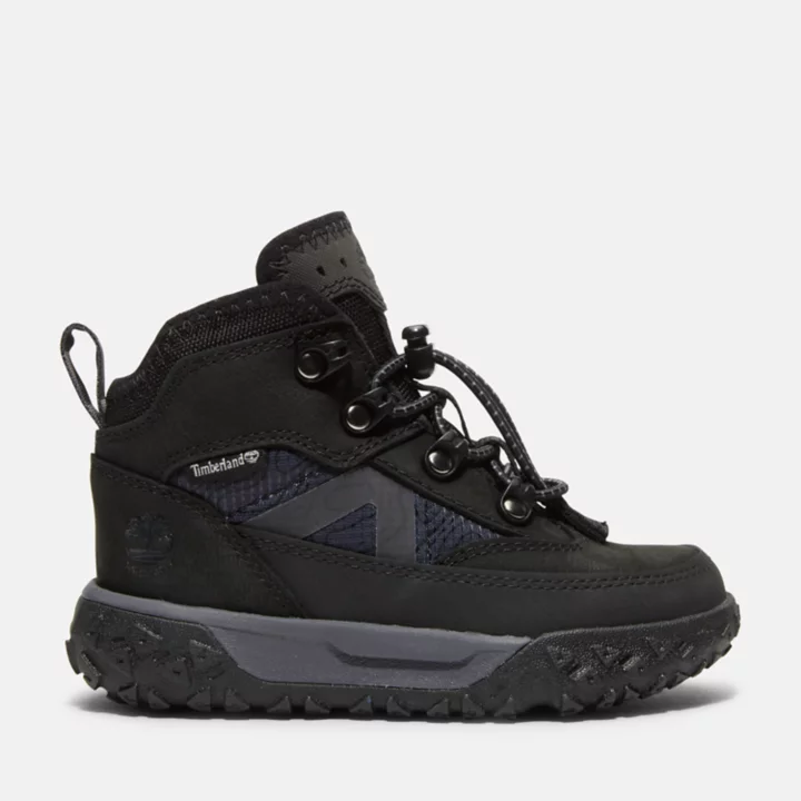 GreenStride Motion 6 Waterproof Shoe for Toddler in Black