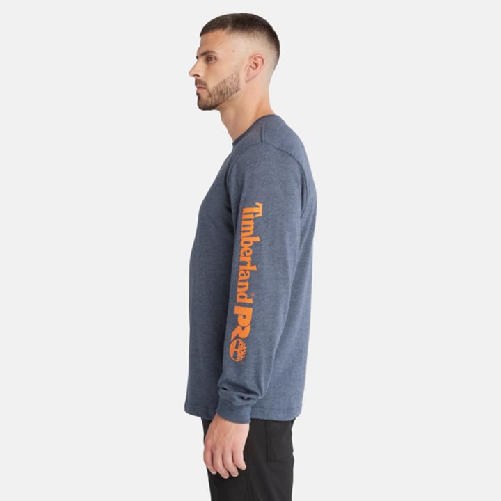 Timberland PRO Core Logo LS T-Shirt for Men in Purple