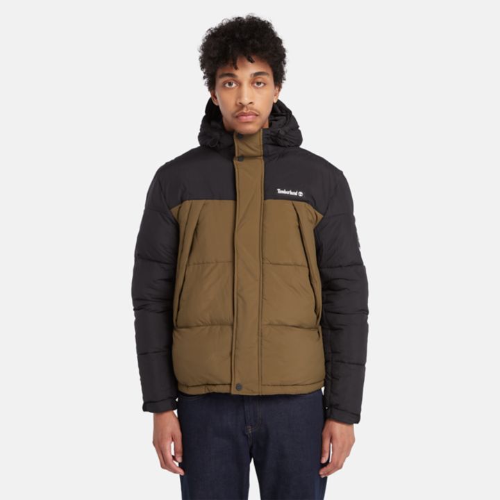 Outdoor Archive Puffer Jacket for Men in Green