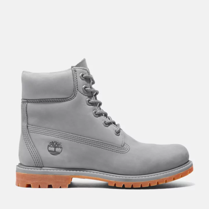 Timberland 50th Edition Premium 6-Inch Waterproof Boot for Women in Grey