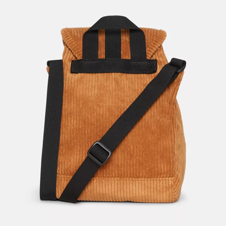 Corduroy Crossbody for Women in Brown