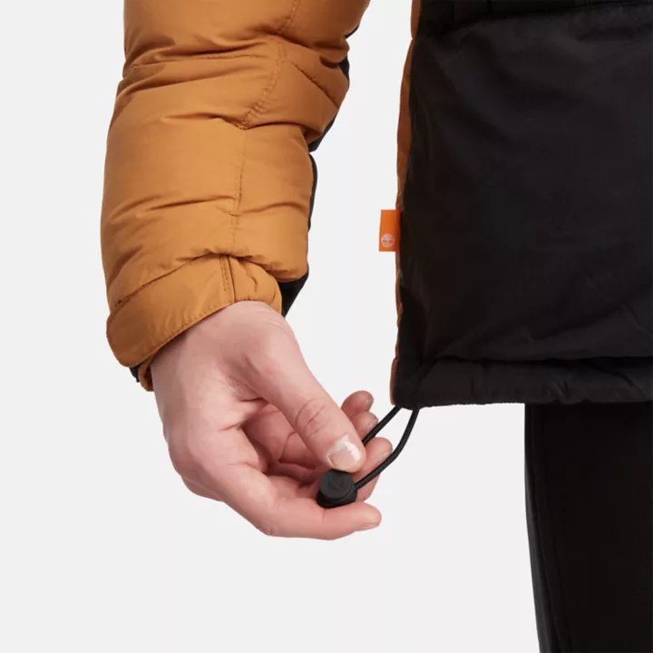 Outdoor Archive Puffer Jacket for Men in Dark Yellow