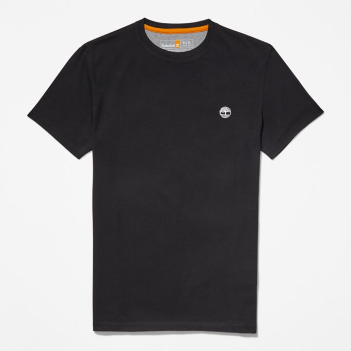 Dunstan River Slim-Fit T-Shirt for Men in Black
