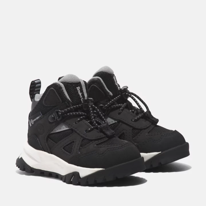 Lincoln Peak Waterproof Hiking Boot for Toddler in Black