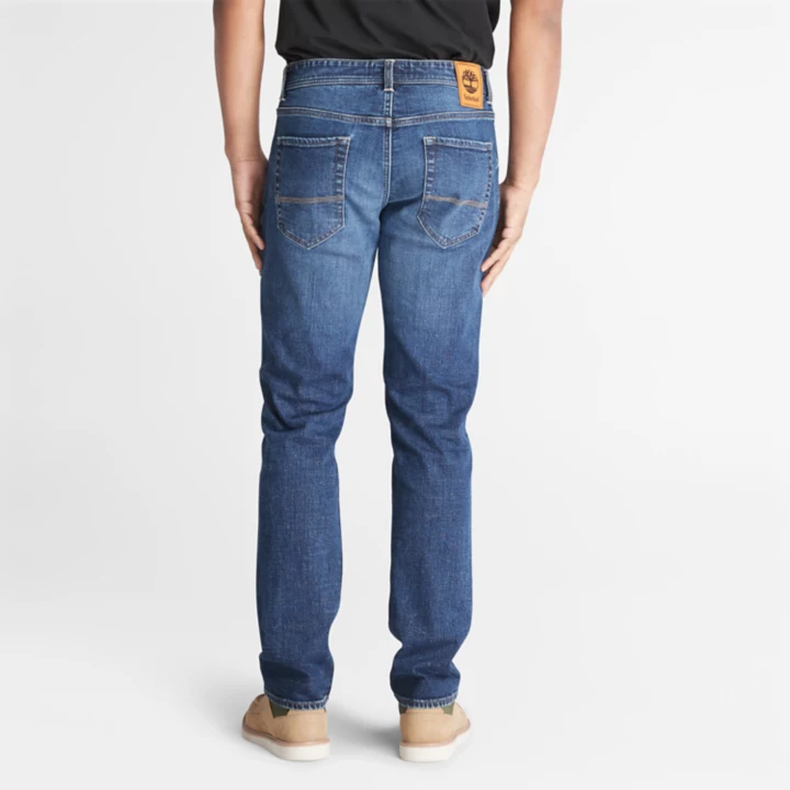 Stretch Core Jeans for Men in Navy