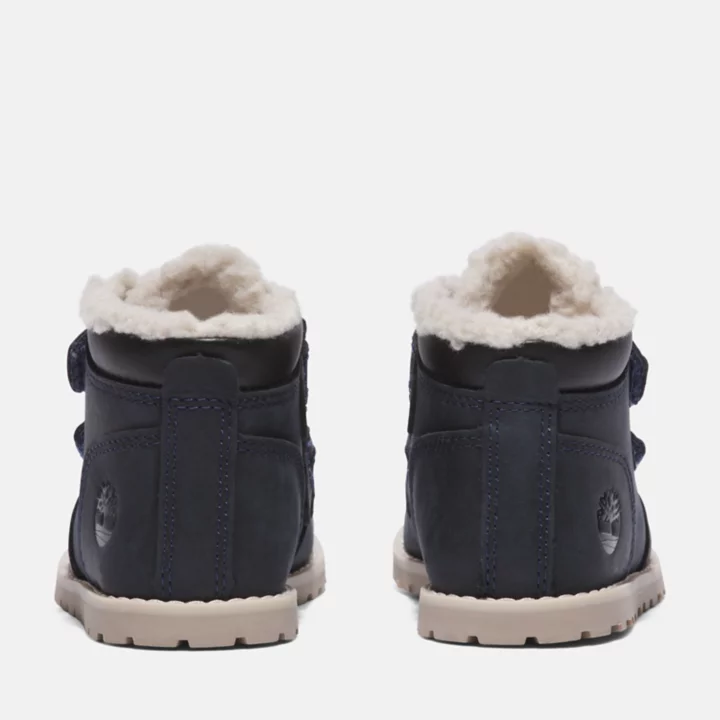 Pokey Pine Hook & Loop Boot for Toddler in Navy