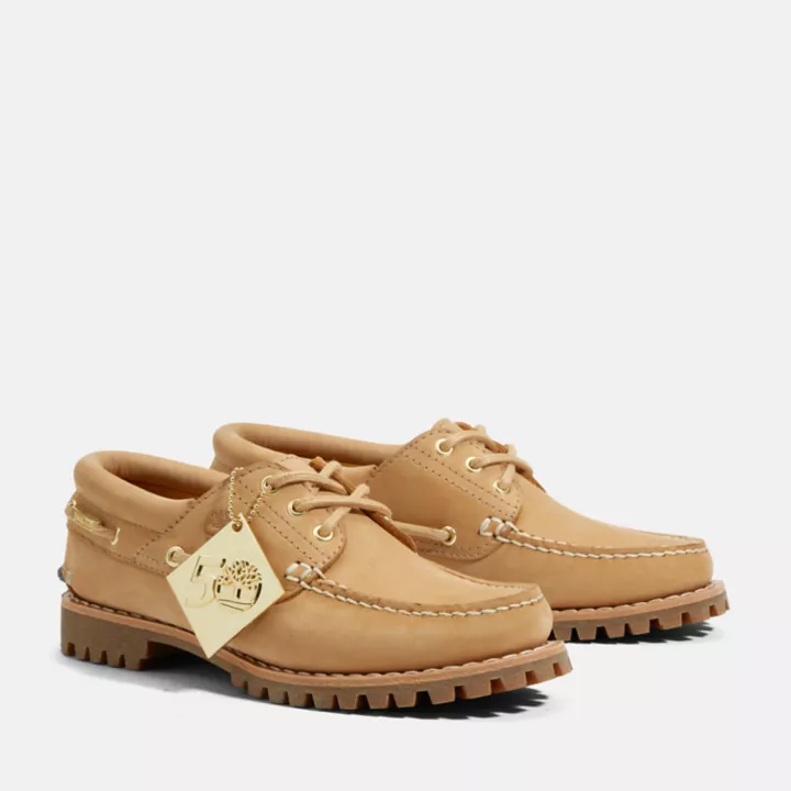 Timberland 50th Edition Butters Noreen 3-Eye Handsewn for Women in Golden Butter