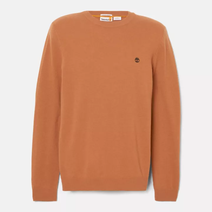 Cohas Brook Crewneck Jumper for Men in Brown