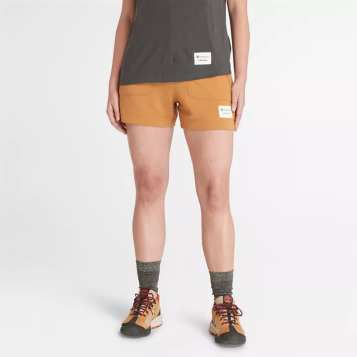 Timberland x Icebreaker Merino Terry Chino Shorts for Women in Yellow