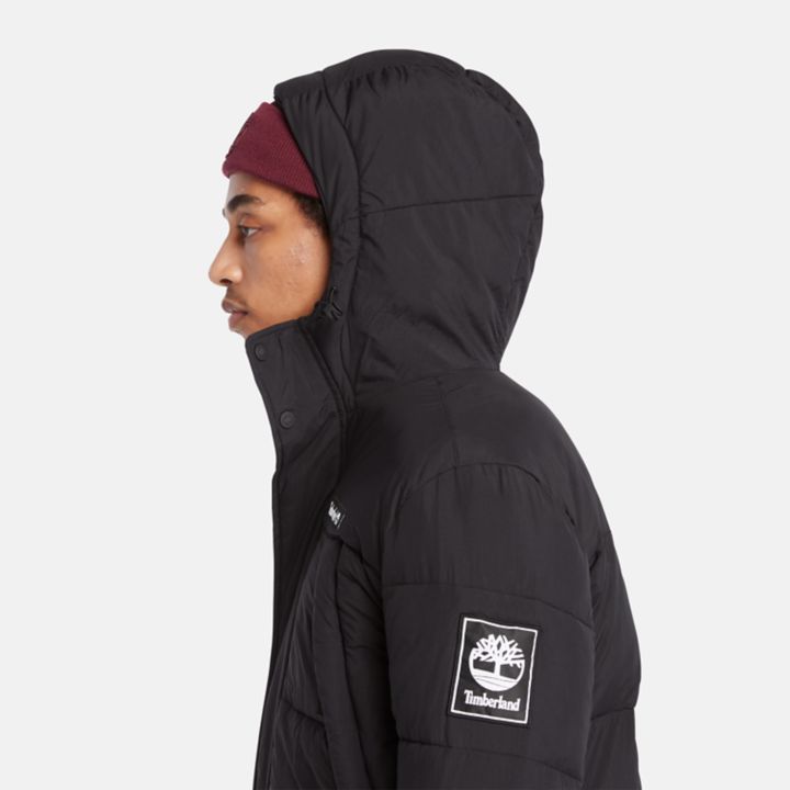 Outdoor Archive Puffer Jacket for Men in Black
