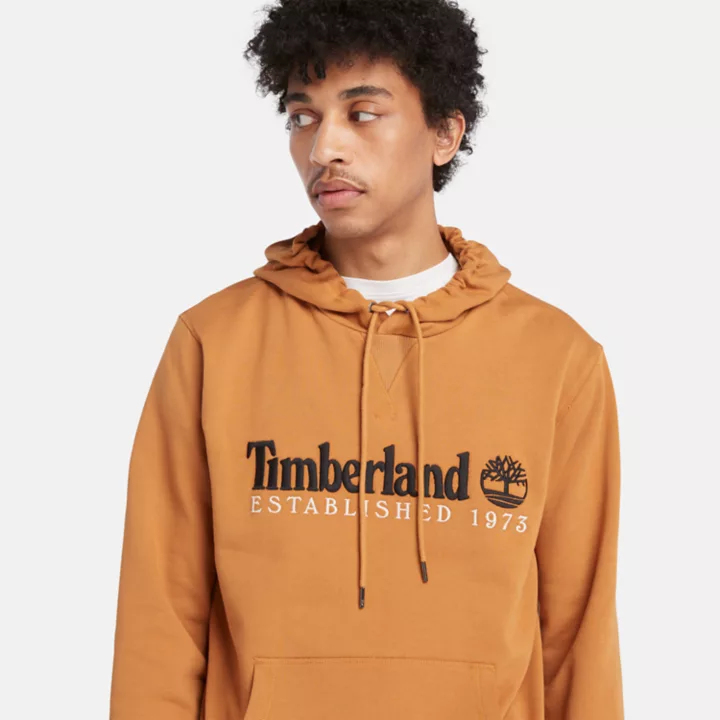 50th Anniversary Hoodie for Men in Orange