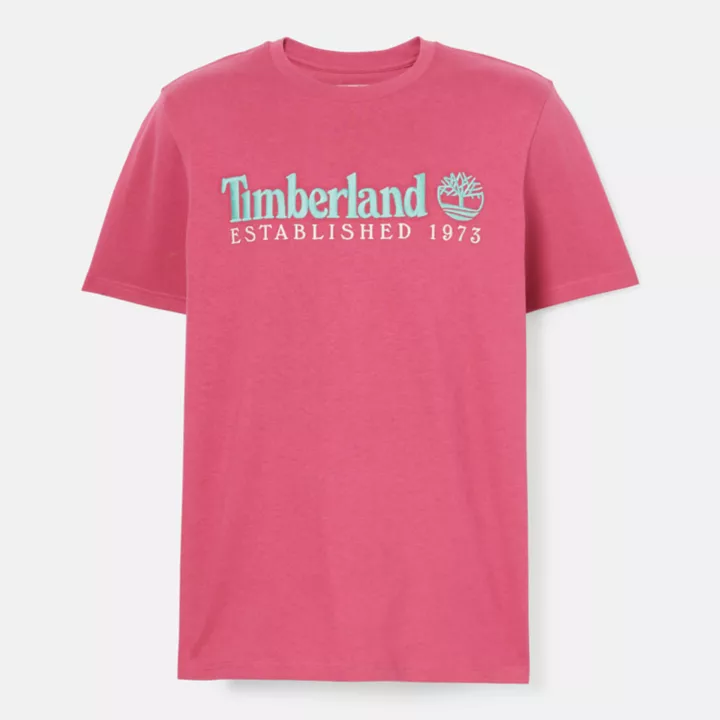 Est. 1973 Crew T-Shirt for Men in Pink