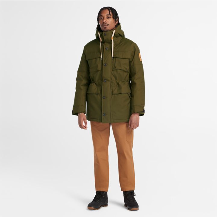 Wilmington Expedition Waterproof Parka for Men in Green