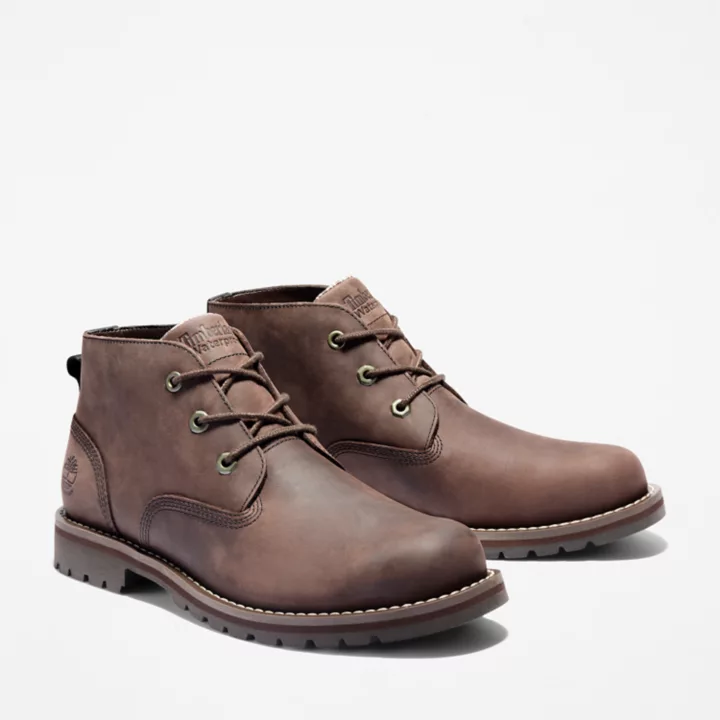 Larchmont II Waterproof Chukka Boot for Men in Dark Brown