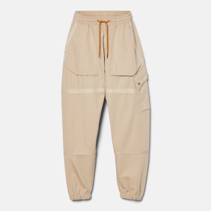 All Gender Earthkeepers by Raeburn Cargo Trousers in Beige