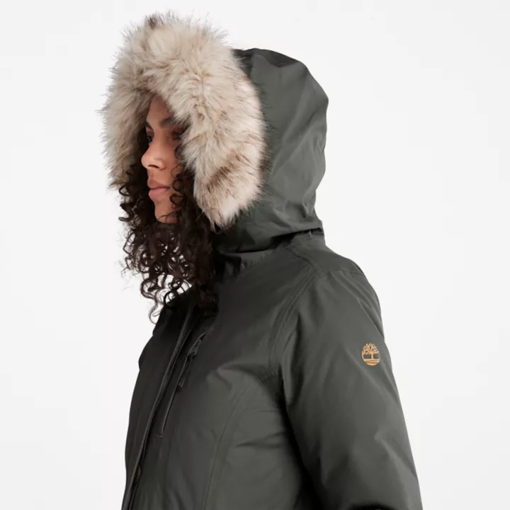 DryVent Waterproof Parka for Women in Green