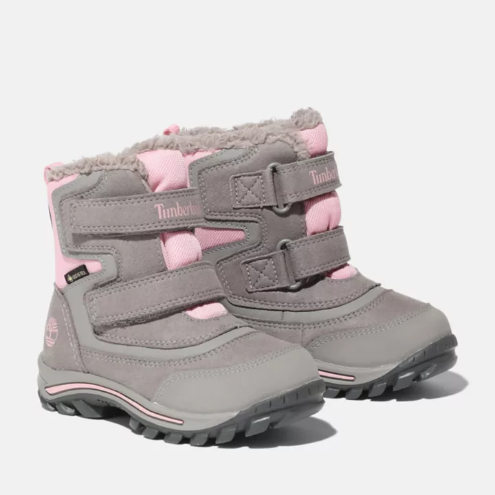 Chillberg Waterproof Winter Boot for Toddler in Grey