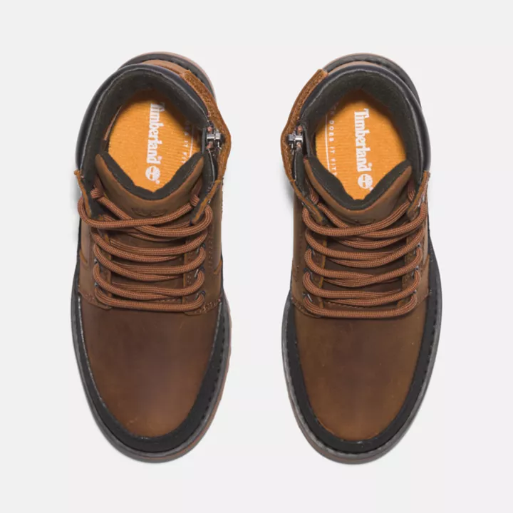 Courma Kid 6 Inch Boot for Junior in Brown