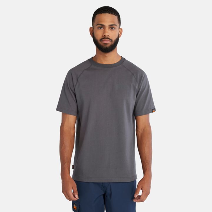 Timberland PRO Core Reflective Logo T-Shirt for Men in Dark Grey