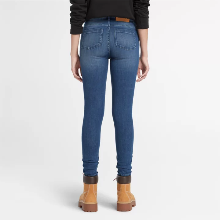 Skinny Denim Jeans for Women in Indigo